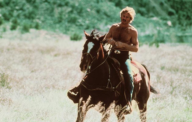 Robert Redford On Horse